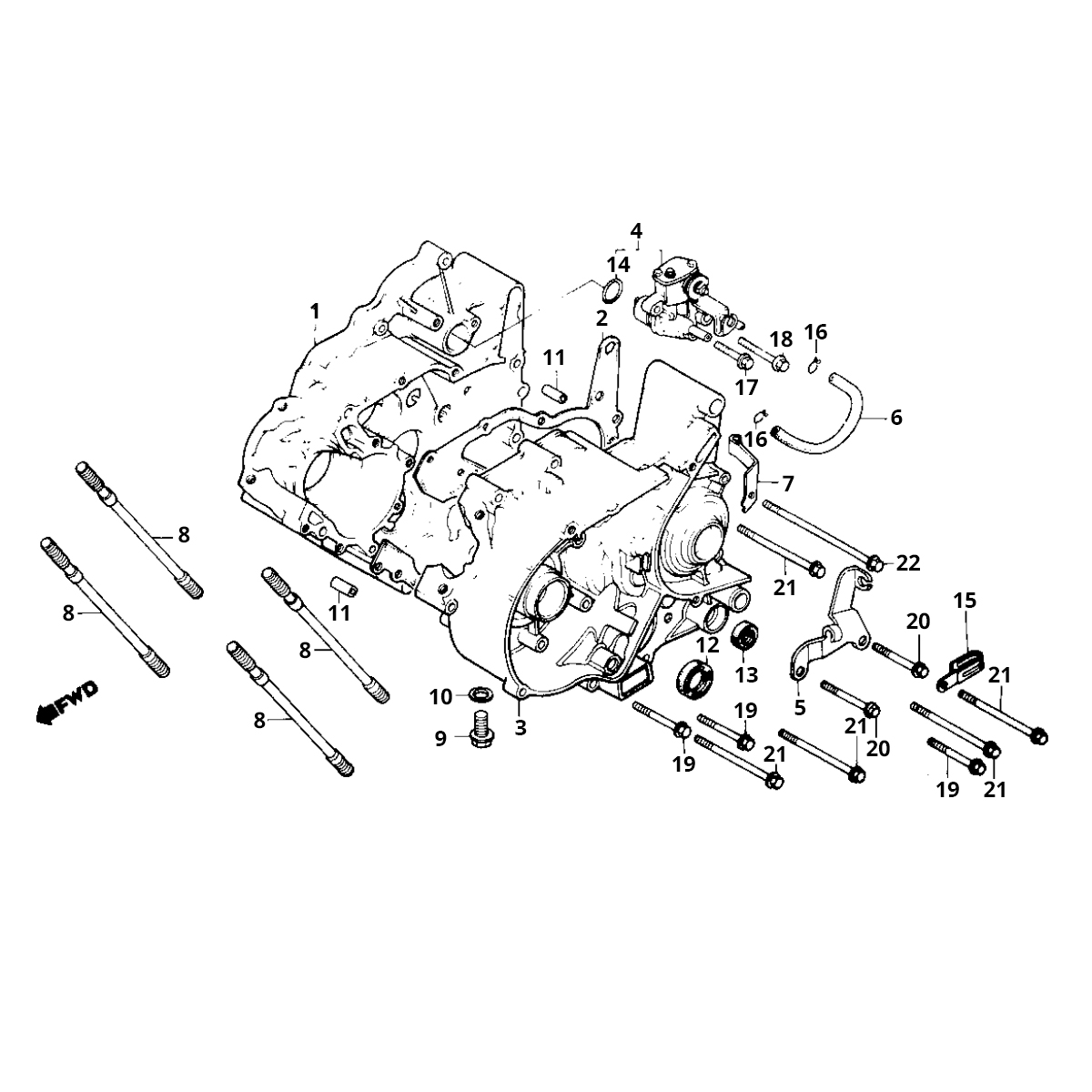 Carter - Oliepomp Honda MB/MT/MTX 50