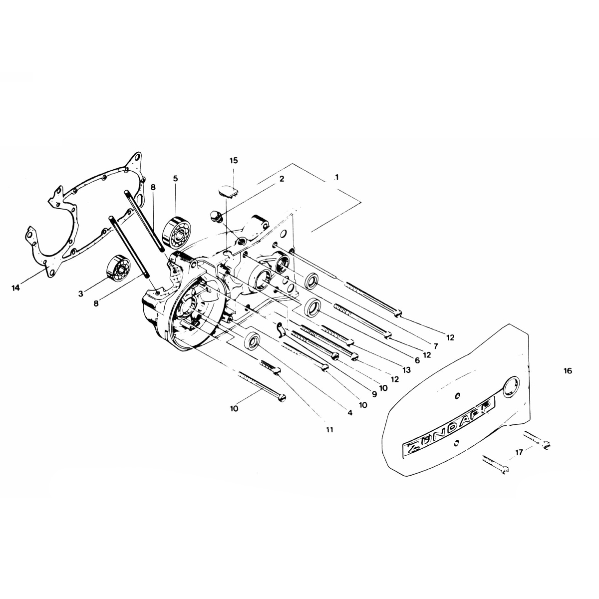 Carter Zundapp GTS 50 529-028 en 029