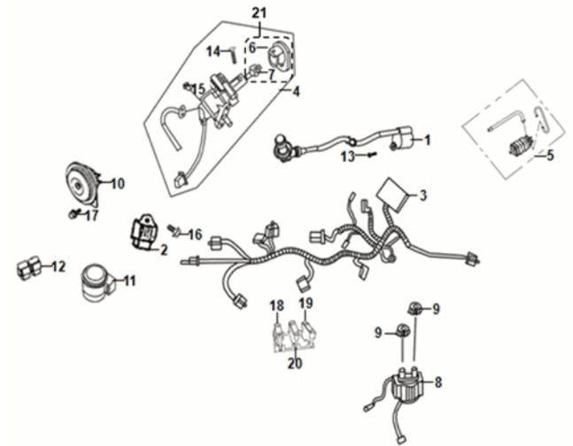 Draadboom Sym Orbit III 125I E4