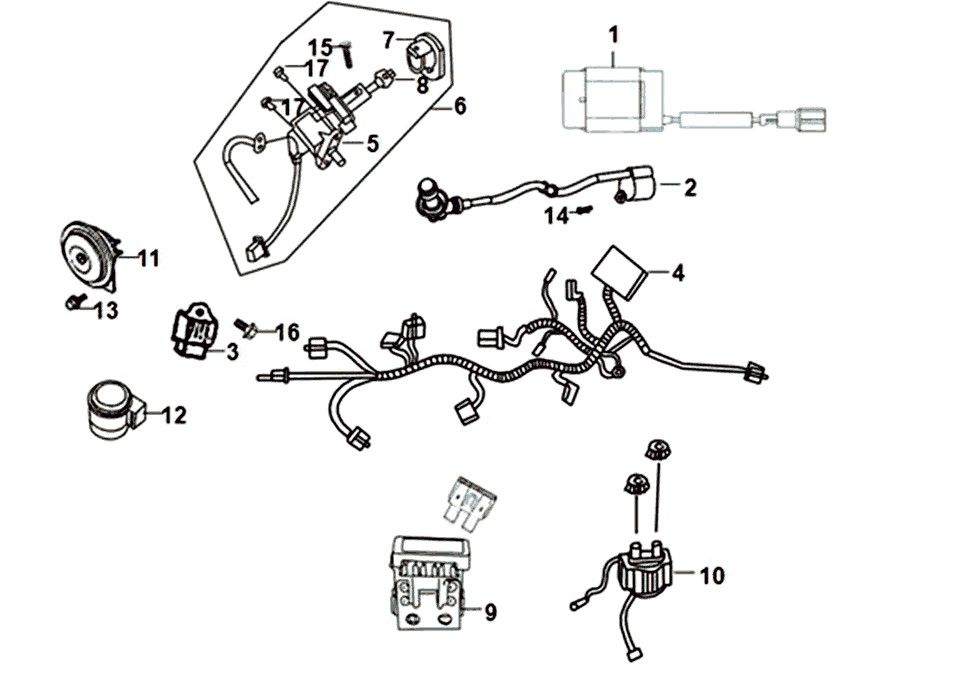 Draadboom Sym XPRO 50 4-takt AC Euro 4