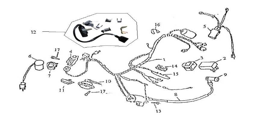 Elektrische delen Pronto Amaro 125