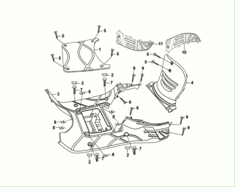 Treepklank - Accudeksel Sym Fiddle ll Euro 5