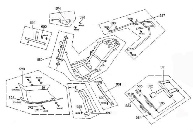 Frame AGM Retro Extra mat creme