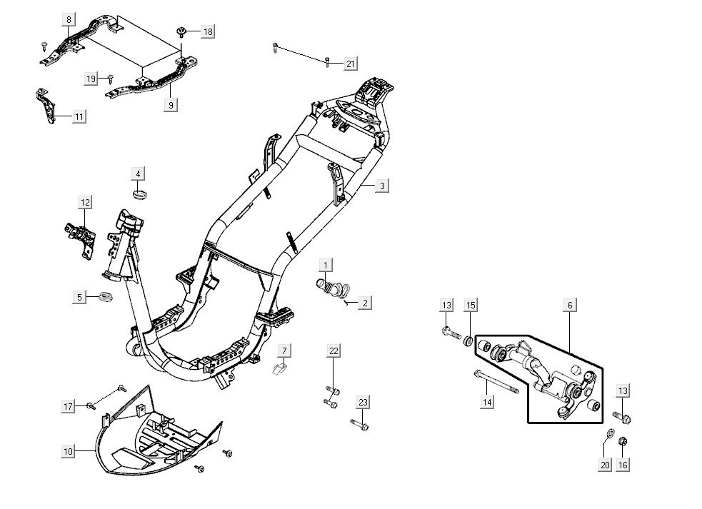 Frame Agility CITY 16 125