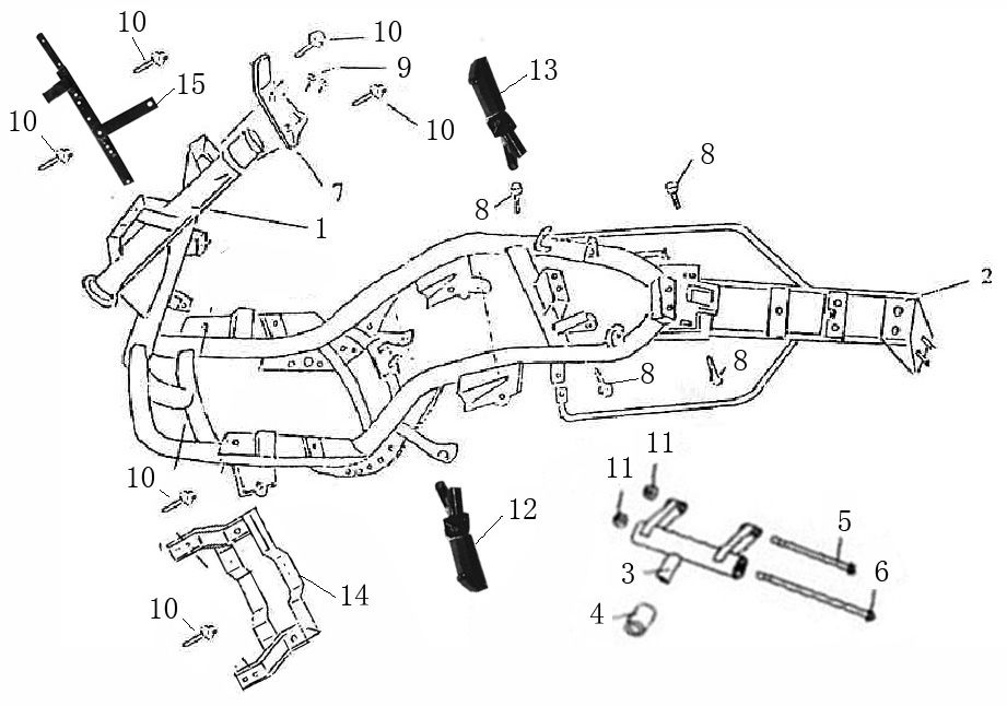 Frame Eagle-Wing Torino roze