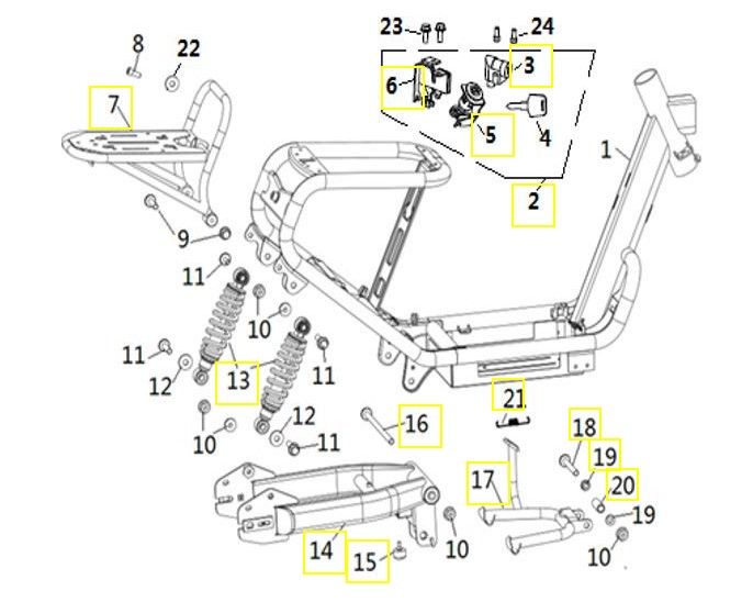 Frame Goccia GEV1000