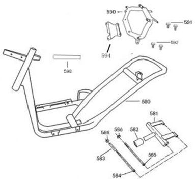 Frame Senzo SP zwart