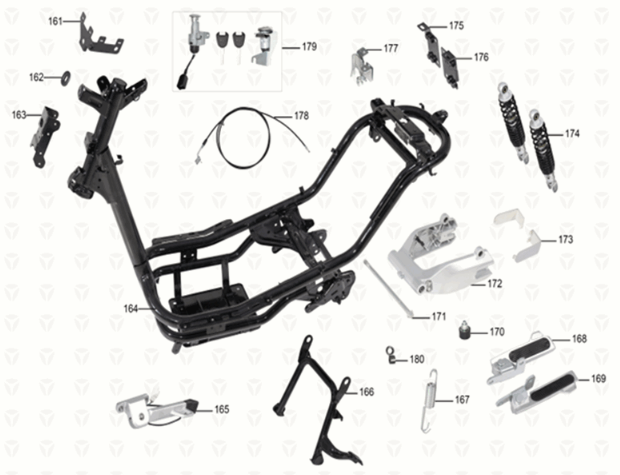 Frame Yadea G5