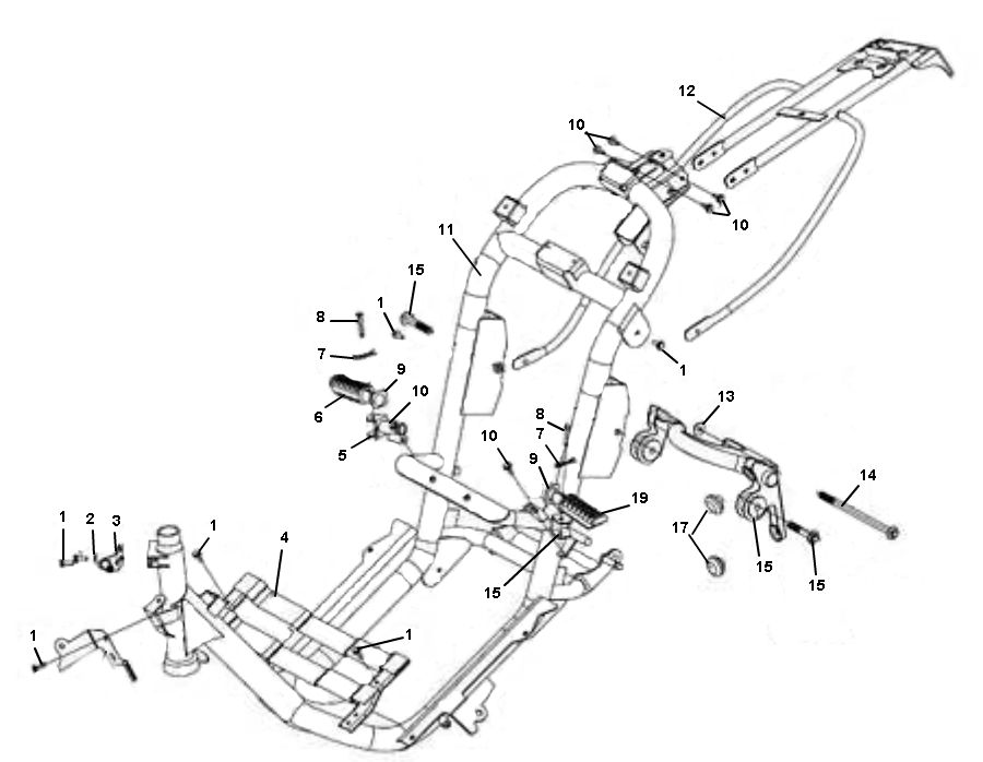 Frame Znen Aurora 4-takt