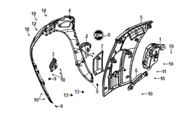 Front cover Sym E-Fiddle Matte Black (BK007U)