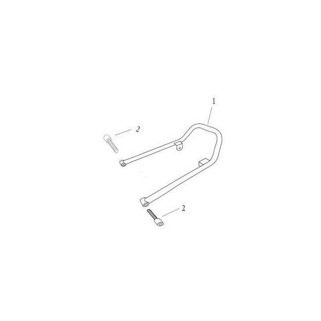 Handgreep passagier AGM Caferacer