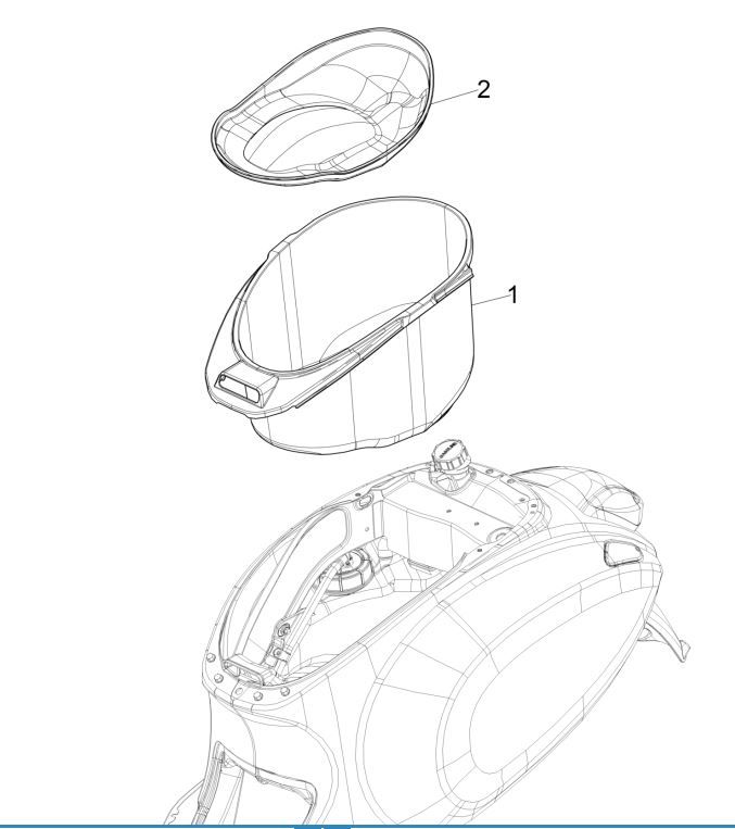 Helmbak Vespa Sprint 125 3V IE ABS