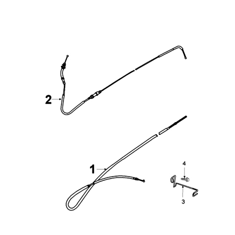 Kabels Peugeot Ludix 12 zwart