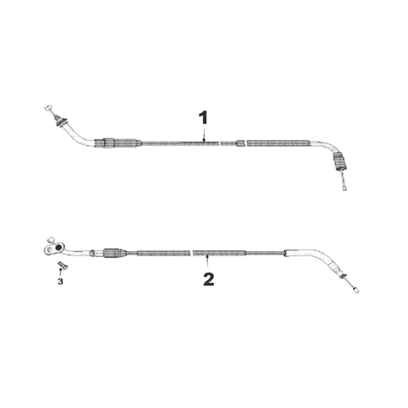 Kabels Peugeot Speedfight 3 50 2-takt LC zwart