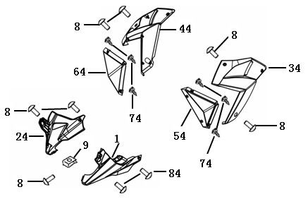 Kappen - Beplating 2 China Strada