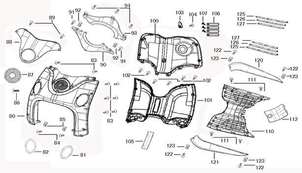 Kappen - Beplating Edwards Tomorrow Legend rood