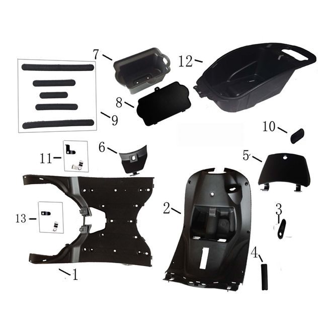 Kappen - Beplating midden BTC Cruise