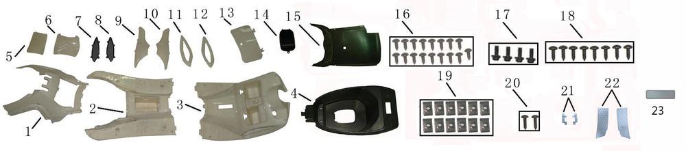 Kappen - Beplating midden China E Nano