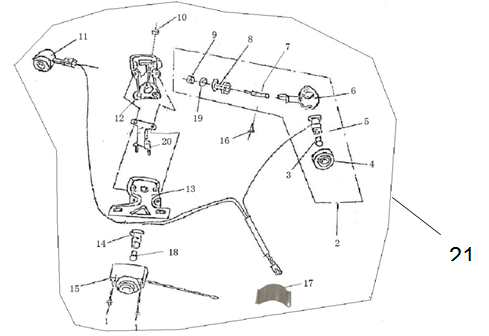 Knipperlichten achterzijde - Achterlicht Rover Exclusive zwart