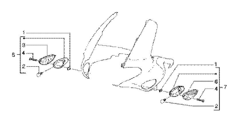 Knipperlichten Gilera Runner FXR 180 2-takt