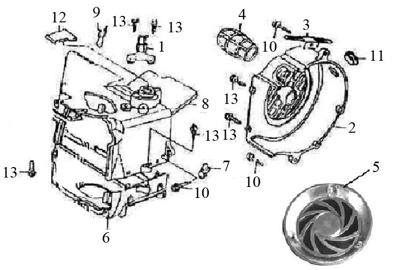 Koelkappen Iva Roma 125