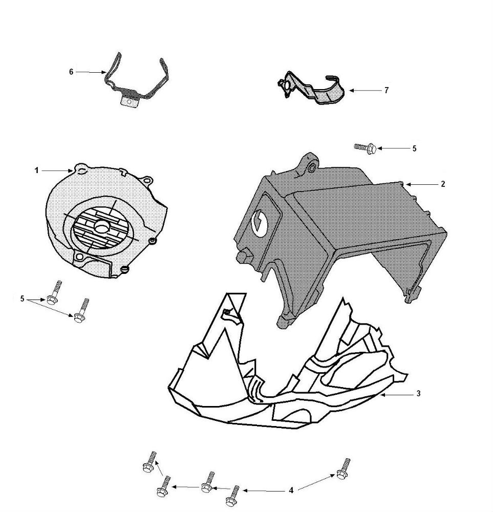 Koelkappen Peugeot Tweet 50 4-takt AC