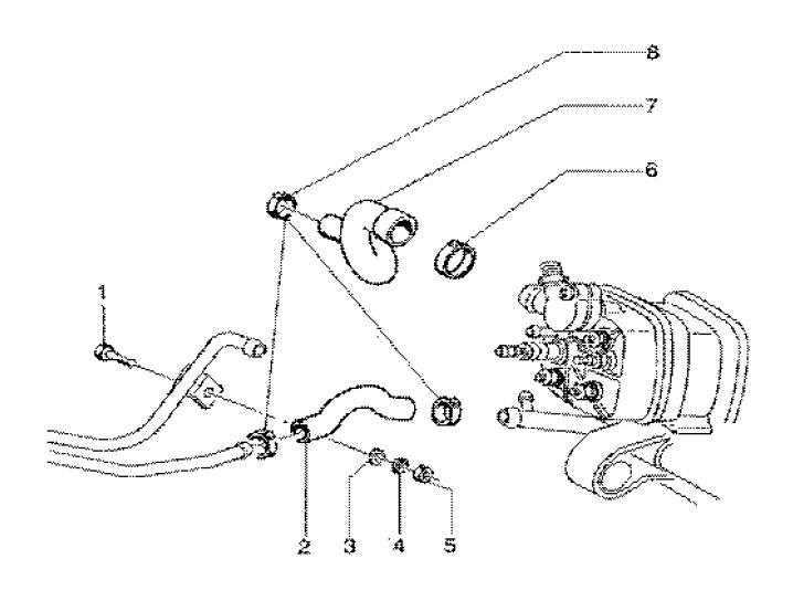 Radiateur - Koelslangen - Koelvloeistoftank Gilera Runner FXR 180 2-takt