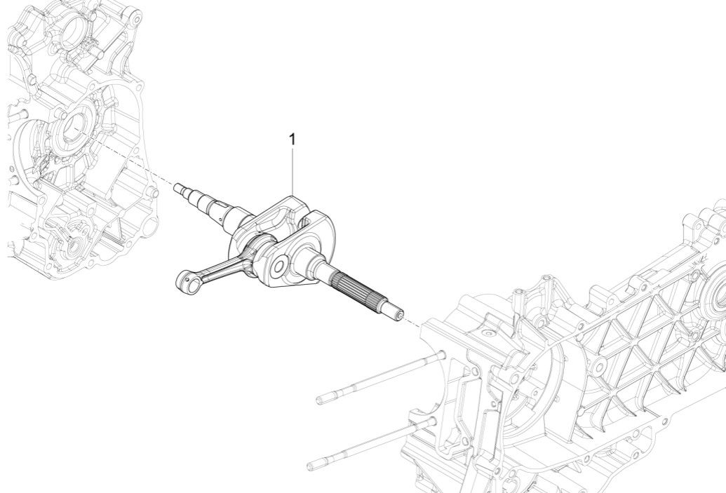 Krukas Piaggio Liberty 125 IGET 3V ABS Euro 5