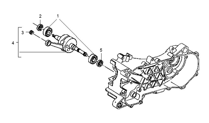 Krukas Gilera Runner 50 2-takt LC 1998-2005