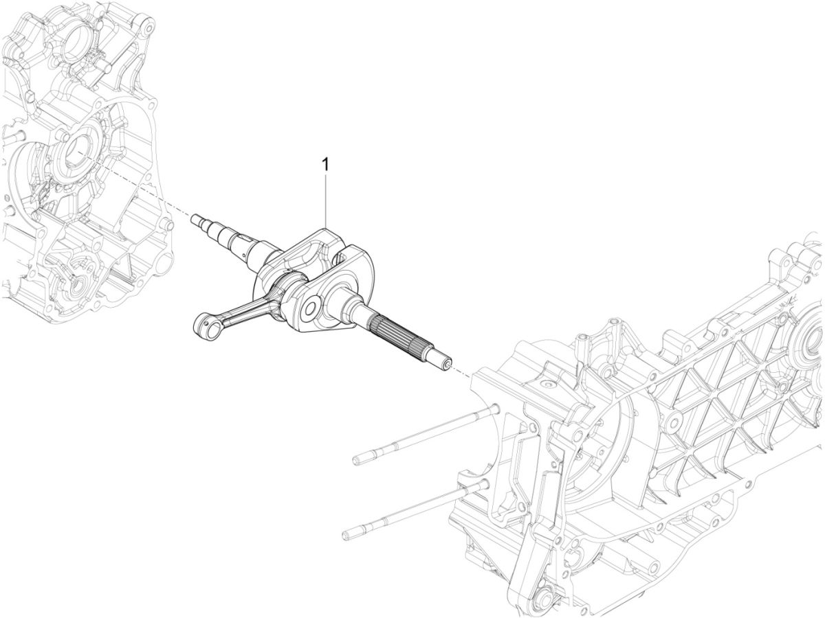 Krukas Piaggio Liberty 125 IGET 3V IE ABS Euro 4 2015-2019