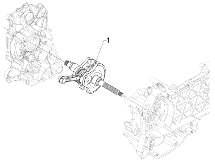 Krukas Piaggio MP3 300 LT Sport 2009-2014