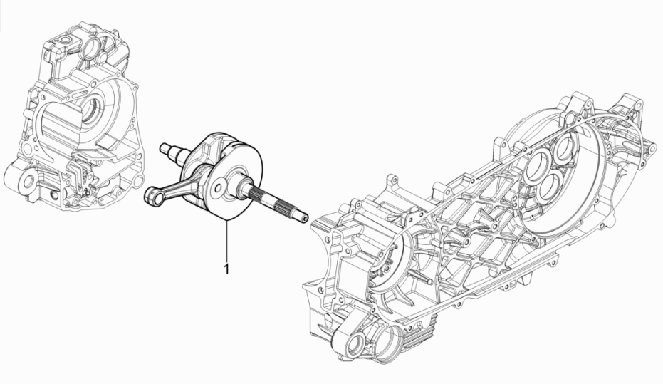 Krukas Piaggio MP3 350 Maxi Sport ABS Euro 4 2018-2020