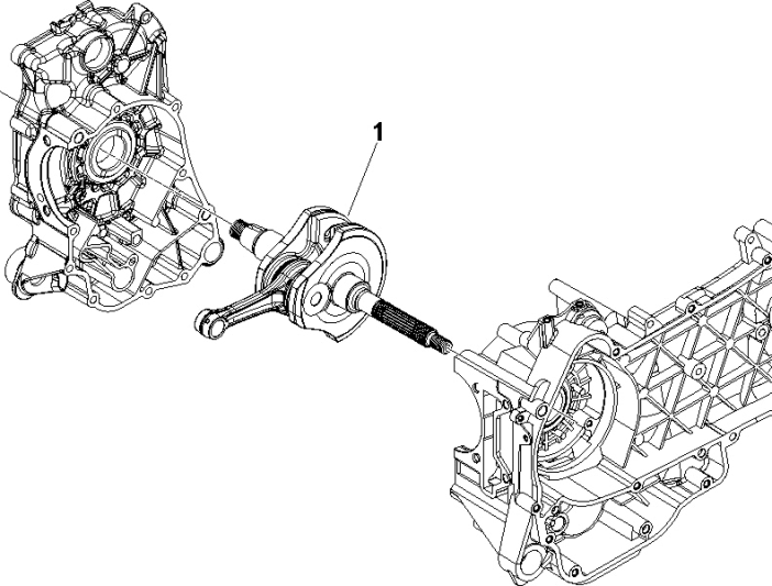 Krukas Vespa GTS 250 ie 2005-2009 (met ABS)