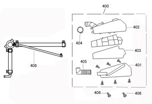 Luchtfilter AGM Retro Extra mat creme