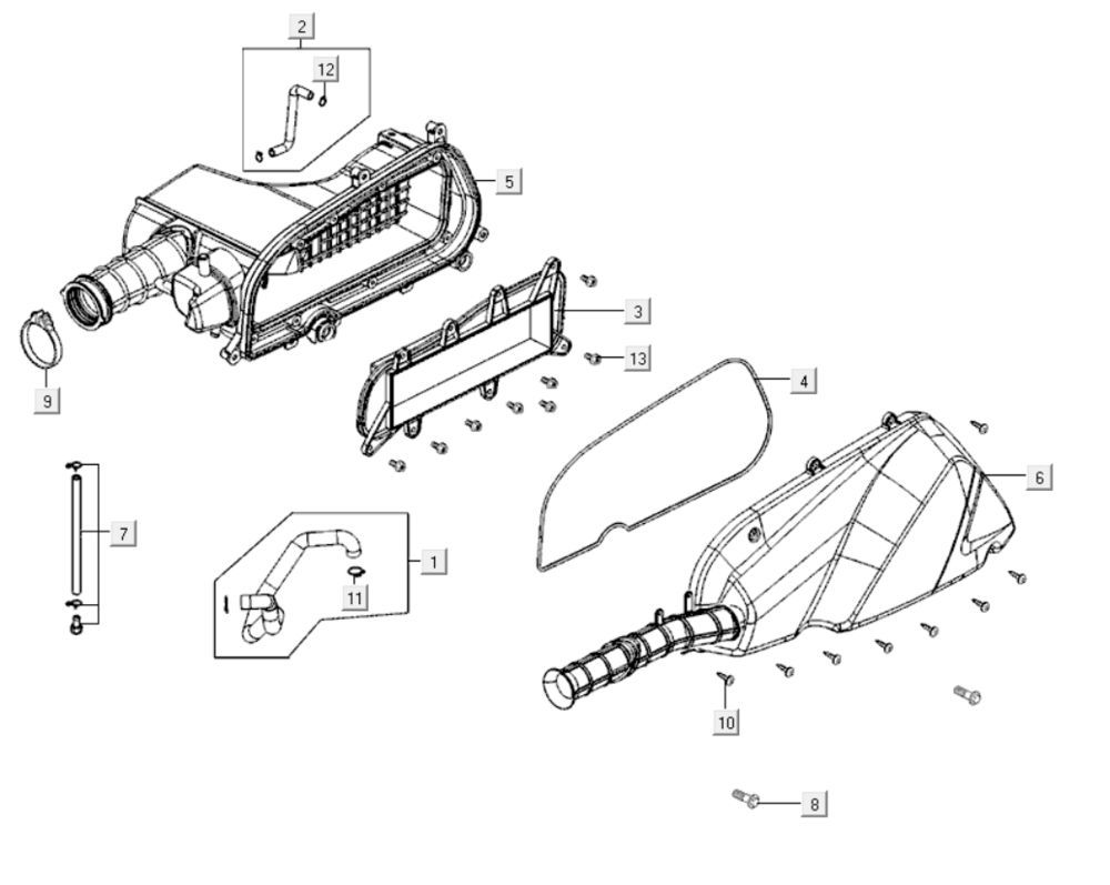 Luchtfilter Kymco GTI 300i