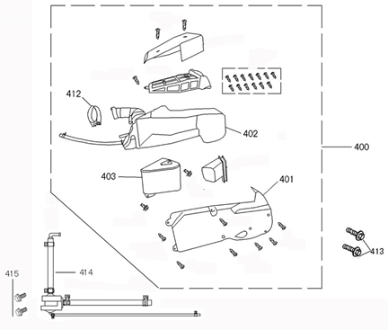 Luchtfilter Neco Azzuro 125 matzwart