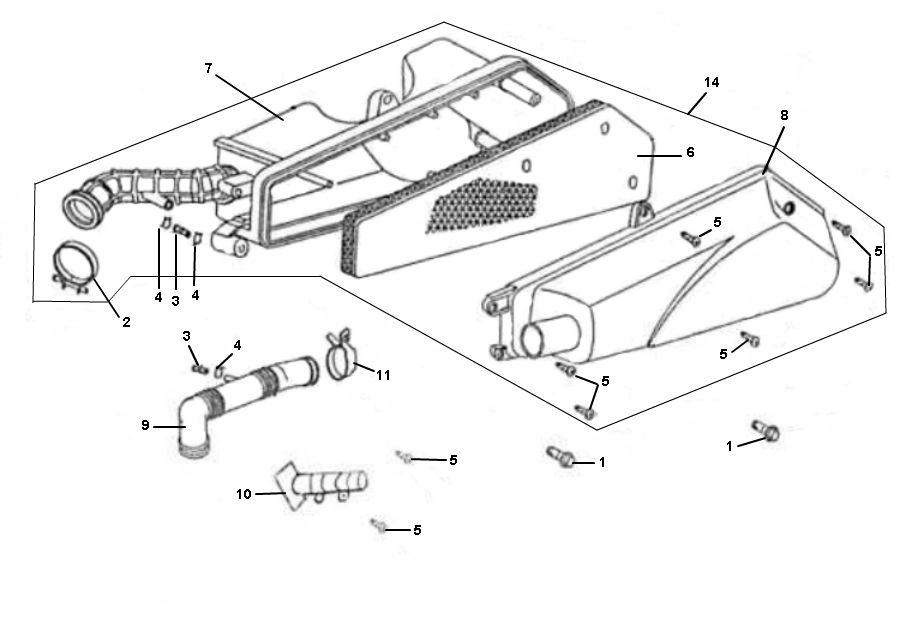 Luchtfilter Santini Firenze 4-takt