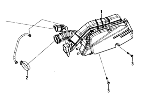 Luchtfilter Sym Symphony ST 200I