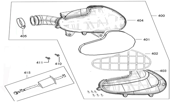 Luchtfilter Znen Revival creme terra