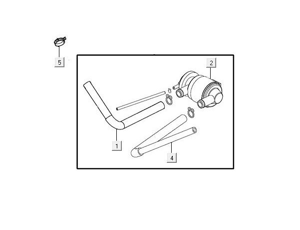 Luchtmembraan Kymco Agility 16+ 125 Mat Metallic Silver