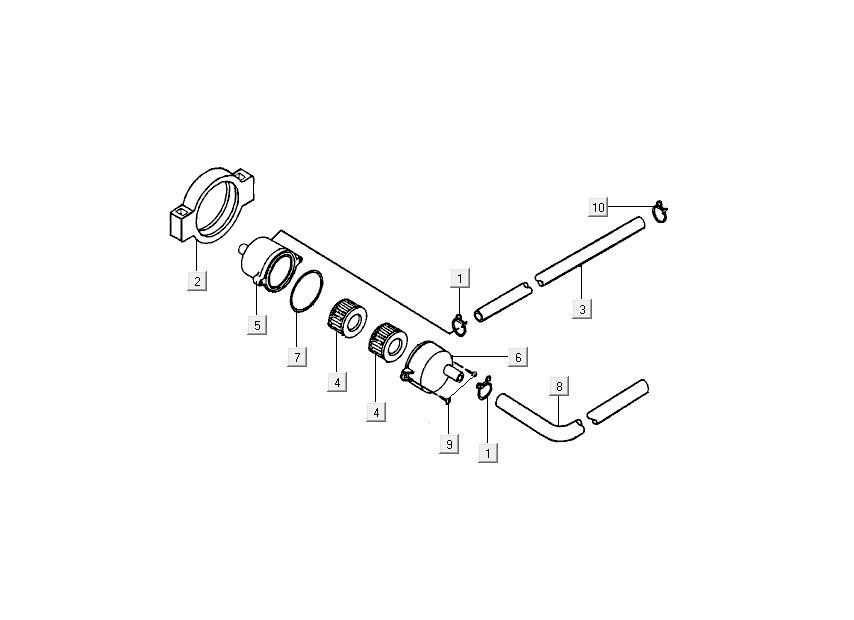 Luchtmembraan Kymco People 50 2-takt rood