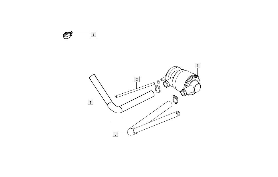 Luchtmembraan Kymco Super8 50 4-takt 2007-2009 oranje