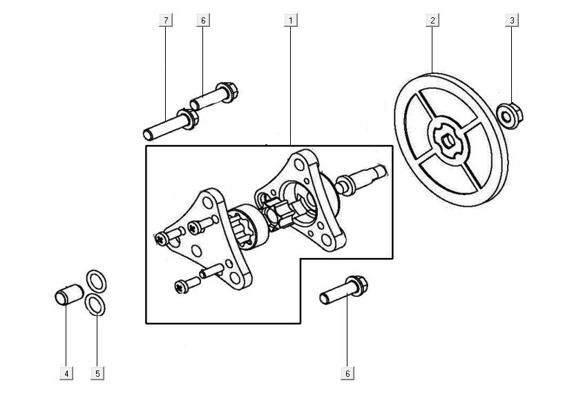 Oil pump assy Kymco Filly 50 E5+