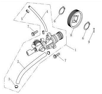 Oliepomp AGM Venom wit