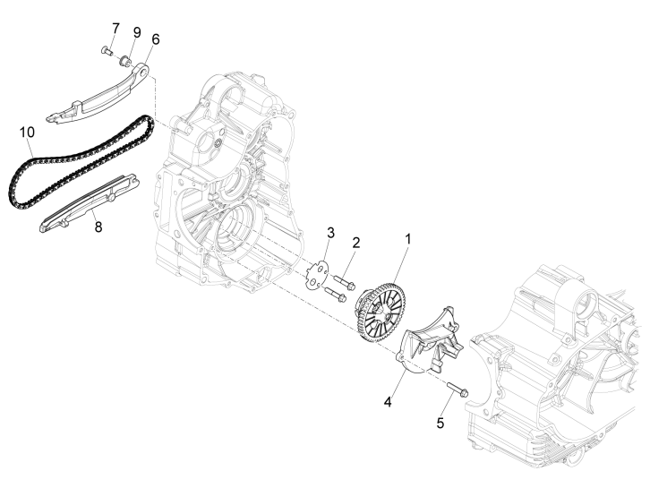 Oliepomp Piaggio MP3 500 LT Business 2014-2016
