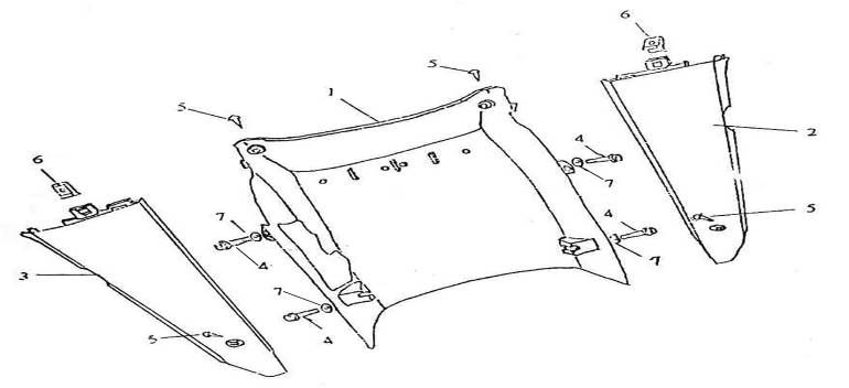 Onderkuip - Zijskirts AGM GT roze