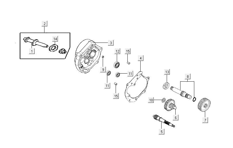 Vertanding - Overbrenging Kymco Carry 50i 4-takt Euro 4 glans zwart