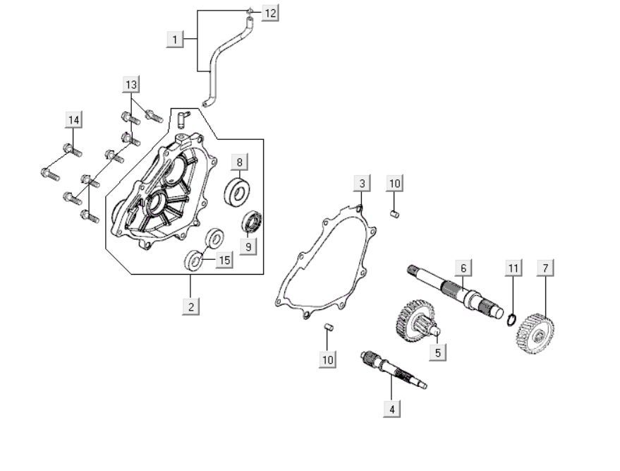 Vertanding - Overbrenging Kymco People S 300i