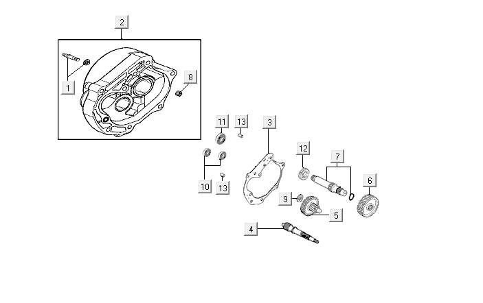 Vertanding - Overbrenging Kymco VP50i Euro 4 renault bruin