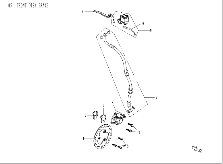 Remcilinder - Remhendel - Remleiding - Remklauw - Remblokken China Venom wit
